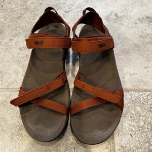 Teva Women's Brown Sandals with Adjustable Straps